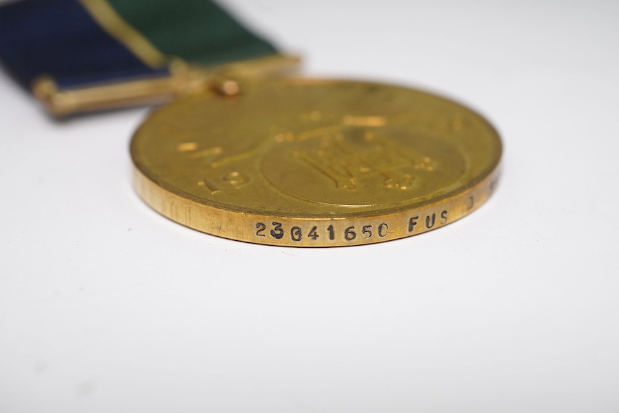 Four assorted medals; Royal East Kent Mounted Rifles Best Turned Out Troop 1901-1902-1903 Trooper Harrison; Medal for the Defence of Ookiep (reproduction); Honorable Artillery Company of London's Old Gunners Club medal t